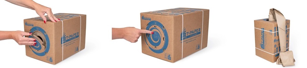 Papírová fixační výplň T-PAPER 